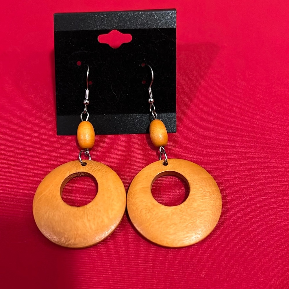 - Beautiful Wooden Earrings For Women
